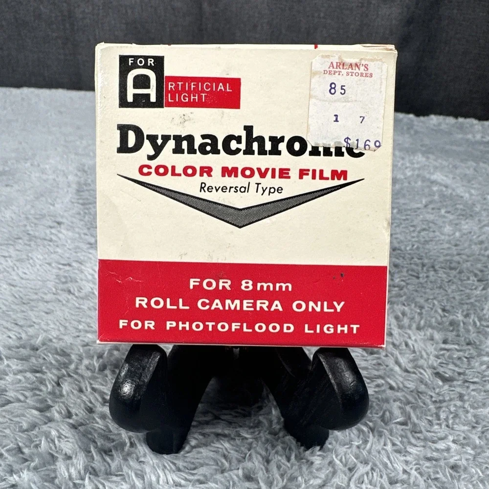 VTG Dynachrome Double 8MM Roll Camera Film For A Photoflood Light 1968 25' Roll